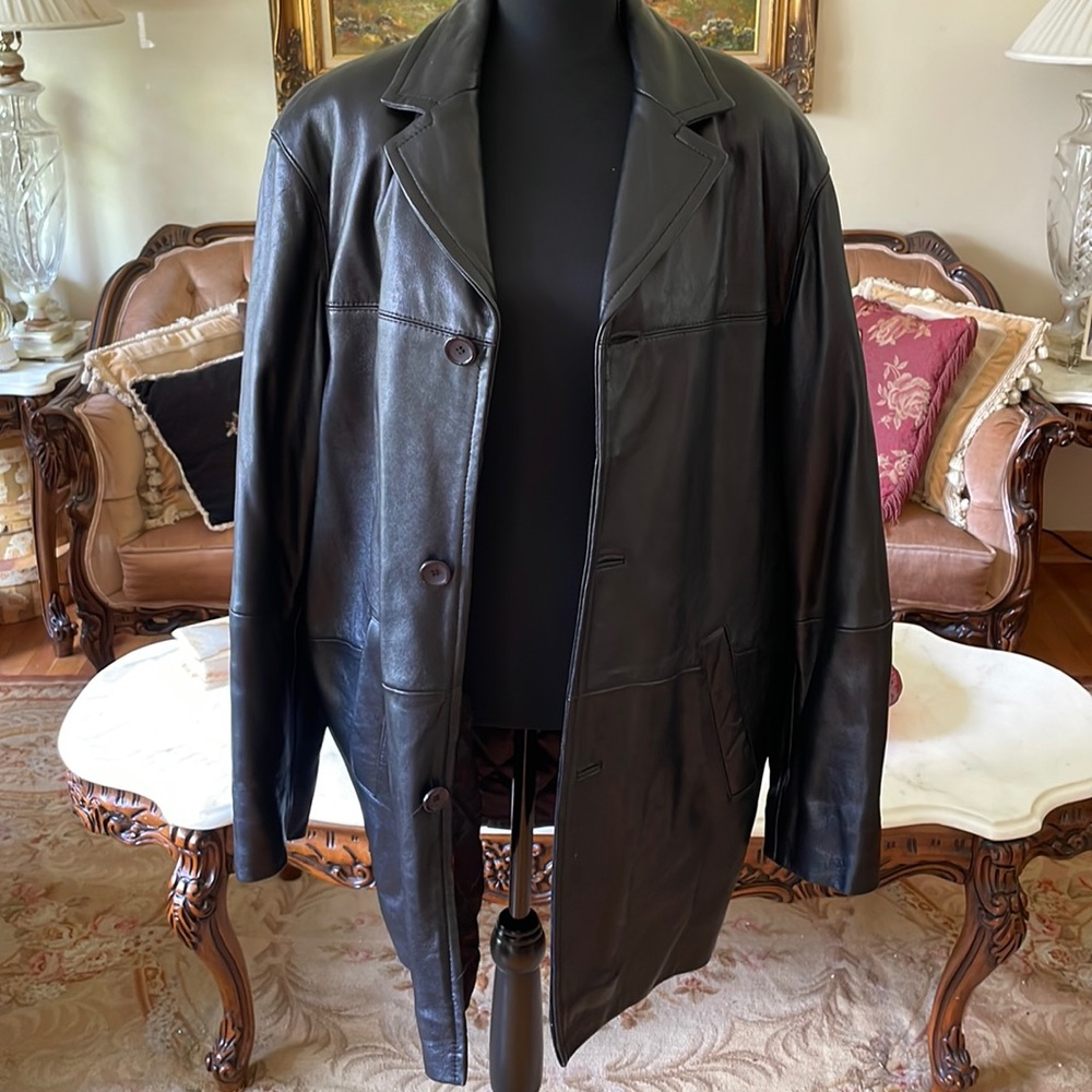 Nicole Miller Vintage Leather Jacket